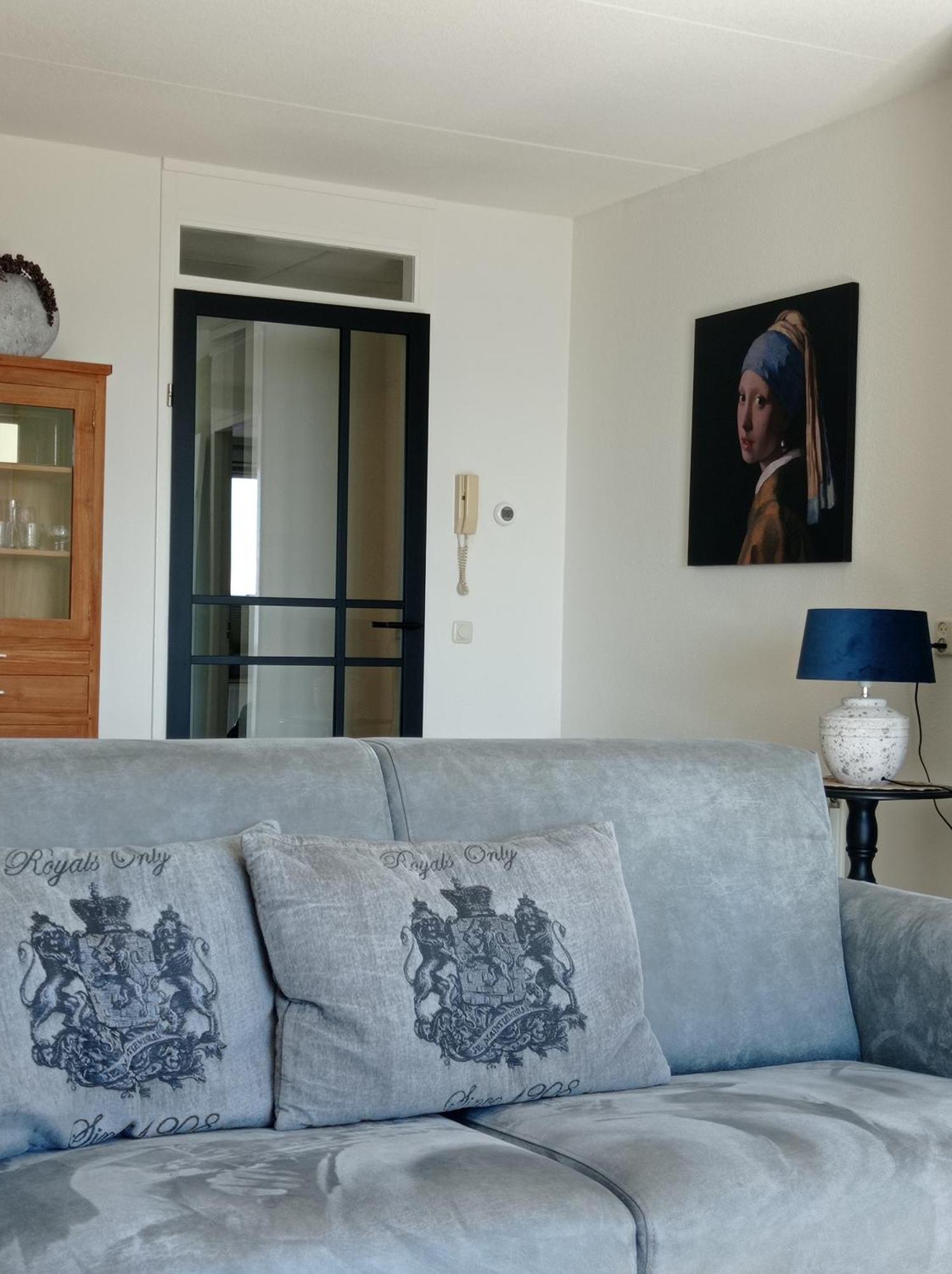 Appartement Ijsselmeer Makkum Strand Bagian luar foto