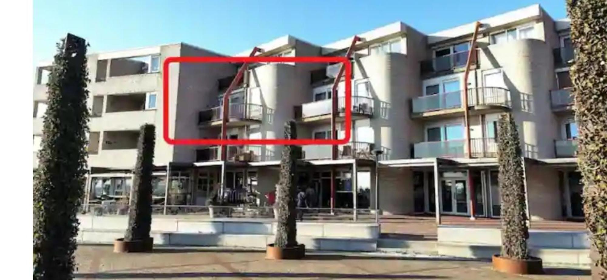 Appartement Ijsselmeer Makkum Strand Bagian luar foto